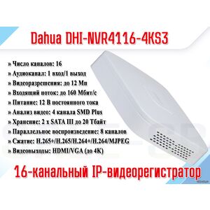 DHI-NVR4116-4KS3