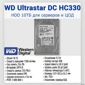 HDD 10Tb (WUS721010ALE6L4)