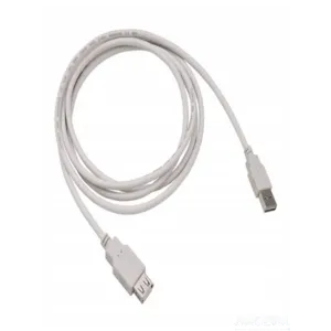 Кабель-удлинитель USB A(m) USB A(f) 1.8м серый